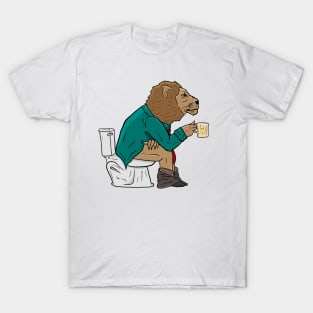 Toilet Lion T-Shirt